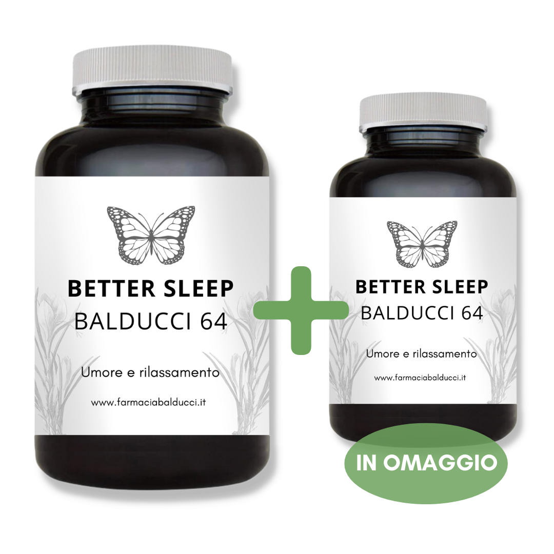 Preparato Balducci n.64 – Better sleep x 3 mesi – I Preparati del