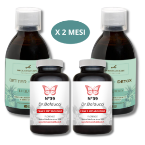 Preparato Balducci N°39 + Better Detox Liquido x 2 mesi