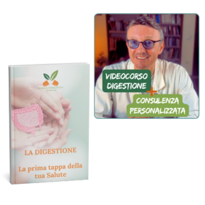 Videocorso digestione + consulenza Personalizzata + Guida Digestione