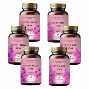 Trattamento 3 mesi Cellulite Better Cells - N.22 e Better Leg N.46