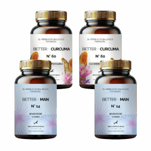 Trattamento 4 mesi Prostata - Better Curcuma e Better Man